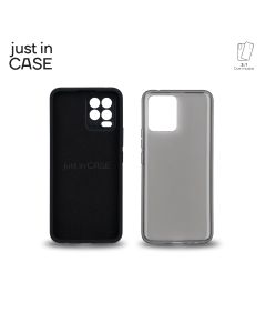 JUST IN CASE Maska 2u1 Extra case MIX za Realme 8, crna - MIX442BK