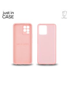 JUST IN CASE Maska 2u1 Extra case MIX za Realme 8, roze - MIX442PK