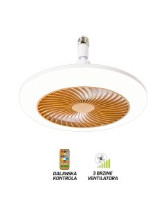 FORMA Sijalica E27 sa ventilatorom 3000K-6400K FV4001-28 CR