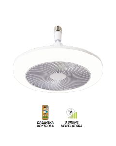 FORMA Sijalica E27 sa ventilatorom 3000K-6400K FV4001-28 WH