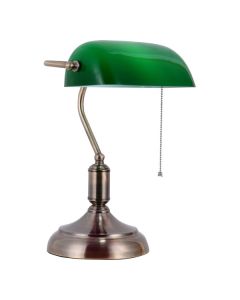 FORMA Stona lampa bankarka 1xE27 FD7002-1T GR