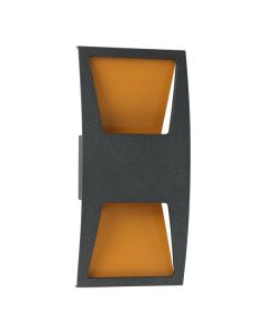 FORMA Spoljna LED lampa S4372 BK+SG, crna/zlatna