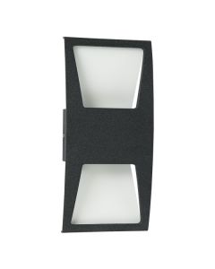 FORMA Spoljna LED lampa S4372 BK+WH, crna/bela