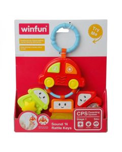 WINFUN Zvečka muzička ključevi 000628 - 45744