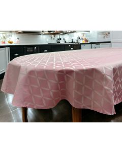 VIKTORIJA Stolnjak Okrugli 150cm cm Pink lotos - VLK0001360 pinklotos-1