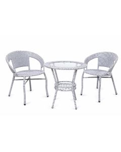 MODUL Baštenski set Rattanica beli