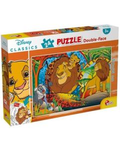 Lisciani Slagalica 24 pcs Disney Lion King složi I oboji - 46221
