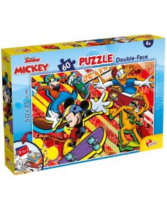 LISCIANI Puzzle Miki Maus 2u1 složi I oboji  - 60 delova - 46240