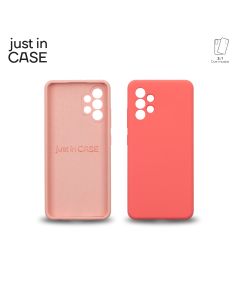 JUST IN CASE Maska 2u1 Extra case MIX PLUS paket za A32, roza - MIXPL202PK