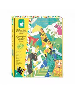 JANOD Kreativni set Akvarelne slike Životinje - J07959