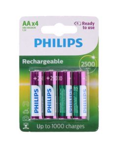 PHILIPS Baterija AA NiMH 1.2V 2500mAh (1/4) - 46776