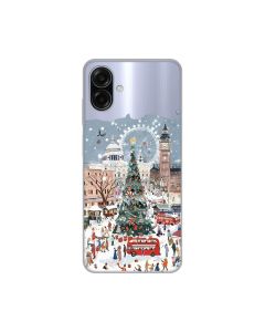 Maska za Samsung A075F Galaxy A07 Christmas Town Silikonska Print Skin