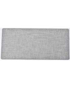 LUANCE Kuhinjski otirač 45x120 cm poliester svetlo siva