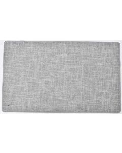 LUANCE Kuhinjski otirač 45x80 cm poliester svetlo siva