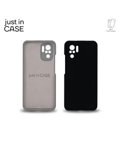 JUST IN CASE 2u1 Extra case MIX PLUS paket crni za Redmi Note 10s - MIXPL304BK