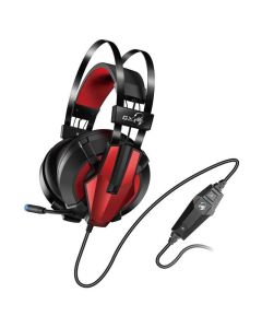 GENIUS Gejmerske slušalice HS-G710V, crna-crvena - 4710268256564