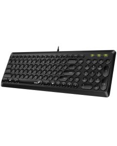 GENIUS SlimStar Q200 USB US, crna - 4710268259305