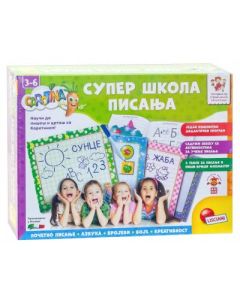 Lisciani Carotina SR edukativna igra Super škola pisanja - 47215
