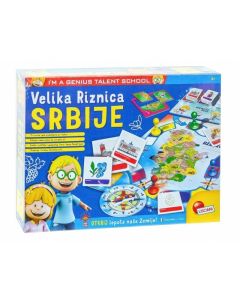 LISCIANI Edukativna igra Mali Genije SR - Velika Riznica Srbije RS56453 - 47351