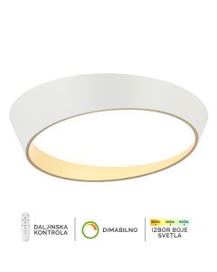 FORMA LED plafonska lampa F2098-75C WH+SG