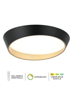 FORMA LED plafonska lampa F2098-75C BK+SG