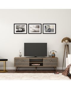 HANAH HOME TV komoda New York, braon - 475OLV1109