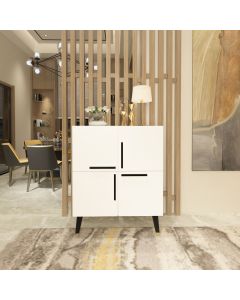 HANAH HOME Komoda Makro, bela - 475OLV1714