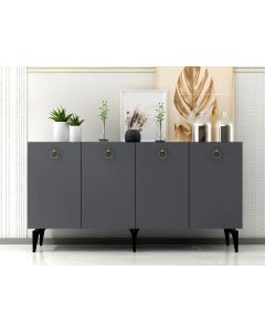 HANAH HOME Komoda Drop, antracit - 475OLV1730
