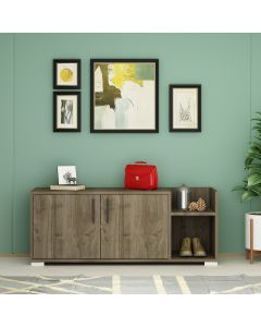 HANAH HOME Cipelarnik Sunrise, braon - 475OLV1804