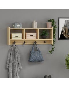 HANAH HOME Zidna polica Star, svetlobraon - 475OLV1903