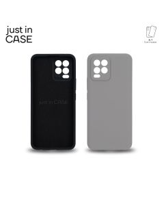 JUST IN CASE Maska 2u1 Extra case MIX PLUS za Realme 8, crna - MIXPL442BK