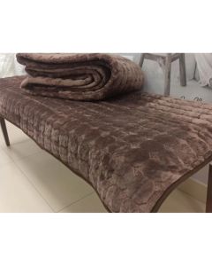 VIKTORIJA Prekrivač Mega Trodelna Brown - 477