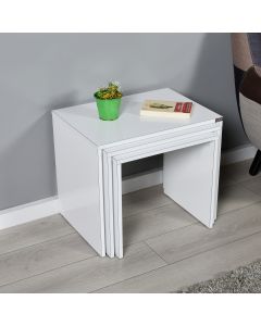 HANAH HOME Set klub stolova Shp-103-Pp-1, bela