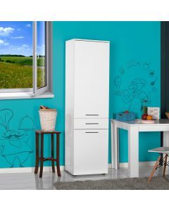 HANAH HOME Ormar za kupatilo sa korpom za veš Adr-621-Pp-1