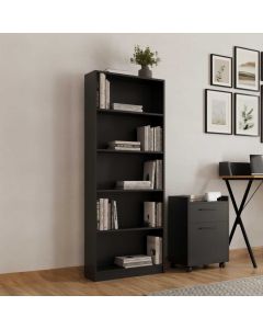 HANAH HOME Polica za knjige Ktp-150-Aa-1, crna