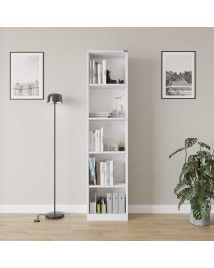 HANAH HOME Polica za knjige Ktp-325-Bb-1, bela