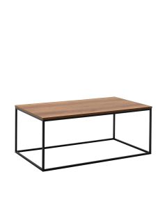 HANAH HOME Klub sto Shp-985-Oo-1, braon/crna