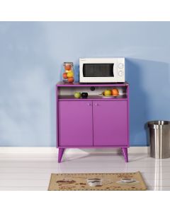 HANAH HOME Višenamenska komoda Adr-220-Uu-1, ljubičasta