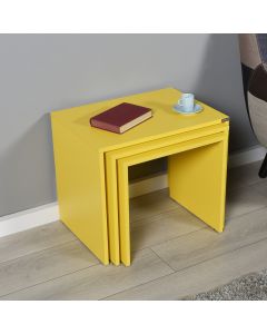 HANAH HOME Set klub stolova Shp-103-Hh-1, žuta