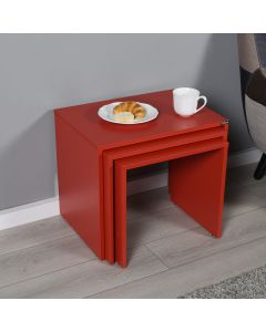 HANAH HOME Set klub stolova Shp-103-Kk-1, crvena