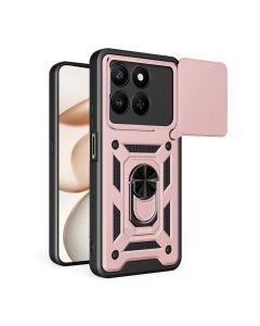 Maska za Honor X7d 4G/400 Smart 5G roze Hard Shield