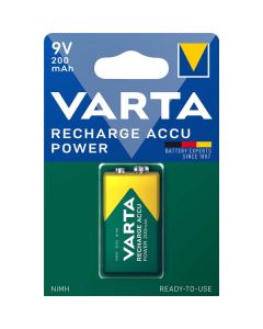 VARTA Baterija punjiva, 200mAh, 9V, R22 56722/1 - 38549