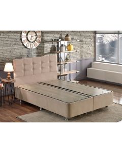 ANAH HOME Bračni krevet 180x200cm Ela, svetlobraon