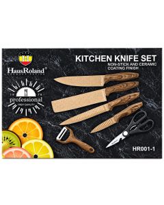 MKS Set kuhinjskih noževa HausRoland HR001-1 – 6 delova