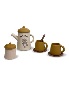 NUURO Silikonski set za čaj Sia, krem - NU469