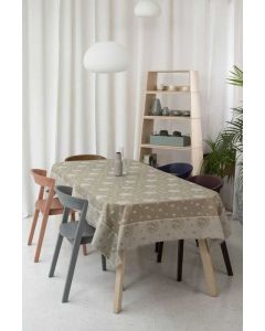 STEFAN Stolnjak Safir 140x250cm mink - 489-mink
