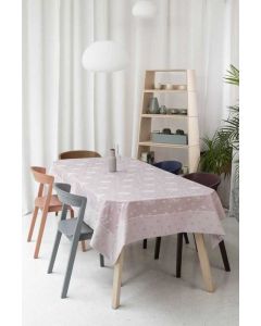 STEFAN Stolnjak Safir 140x140cm roze - 484-roze