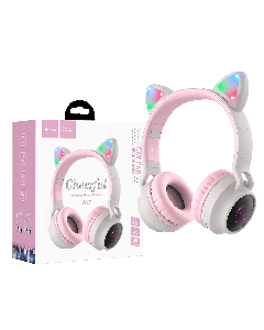 hoco. Bluetooth slušalice - W27 Cat Ear, siva - 48637