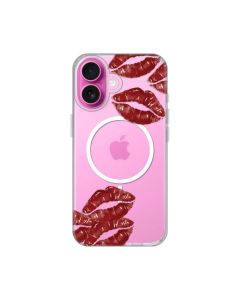Maska za iPhone 16 6.1 Kisses Print Magsafe