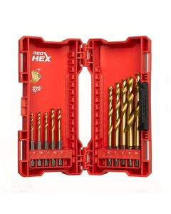 MILWAUKEE Udarne burgije za metal 3-10mm TIN HEX 1/4” set 10/1 - 48894759
